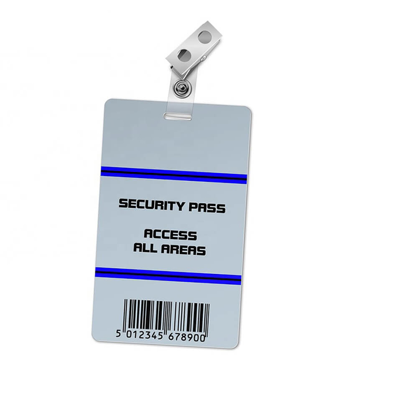 Drucken von RFID-Mitarbeiterkarten aus Kunststoff
