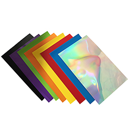 Rainbow Laser-Mitgliedskarten aus Kunststoff