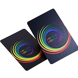 Hersteller von farbig geprägten PVC-Karten