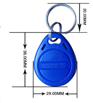 Hersteller von Blue Smart RFID-Schlüsselanhängern