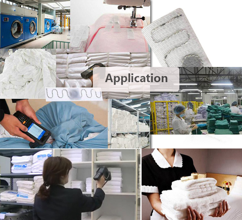 Waschbare Wäscheetikettenfabrik für RFID-Textilien