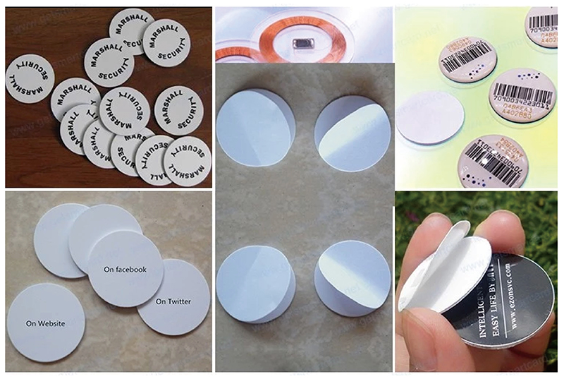 Hersteller von weißen, leeren RFID-NFC-Münzetiketten