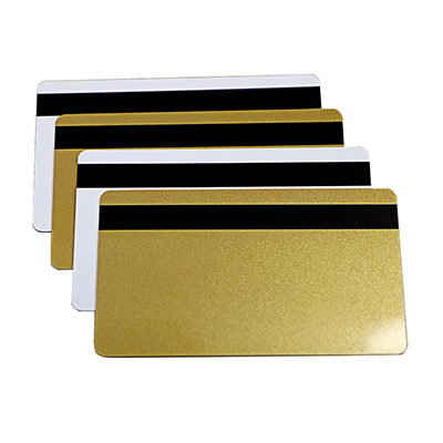 CR80 30Mil Blanko-Magnetkarte aus weißem Kunststoff