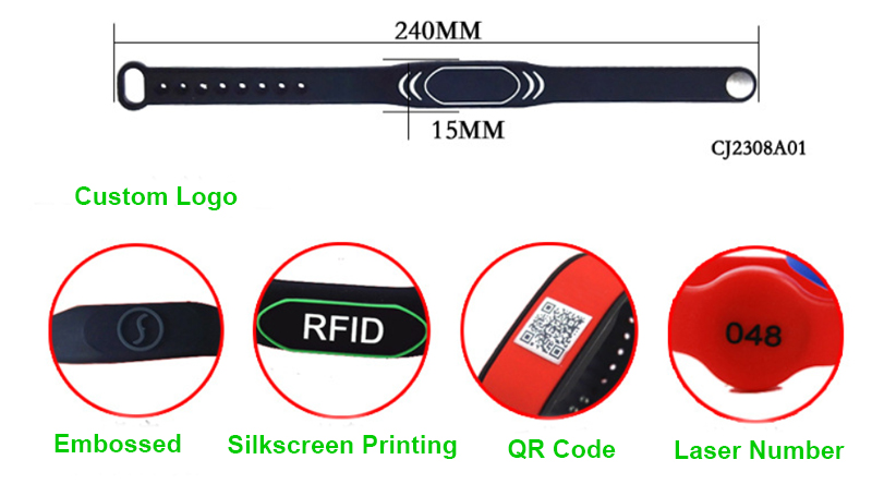Fabrik für RFID-Silikonarmbänder