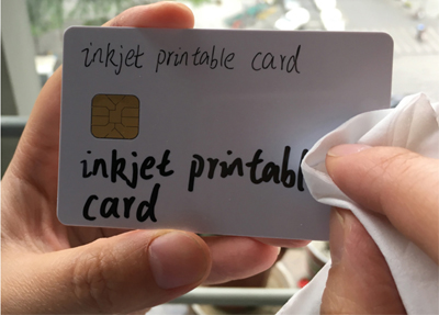 CR80 IC-Karte im Kreditkartenformat, bedruckbar, wiederbeschreibbar, für Tintenstrahldrucker