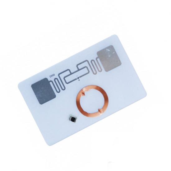 Printable Long Distance UH+UHF Dual Frequency Smart RFID Cards