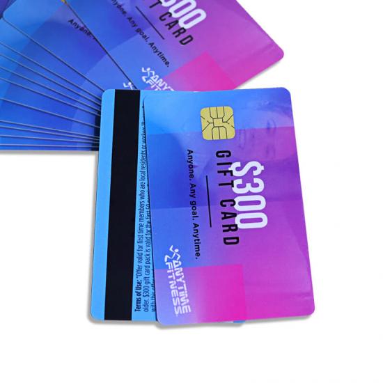Rewritable Sle4442/5542 Contact IC Cards With Magnetic Stripe