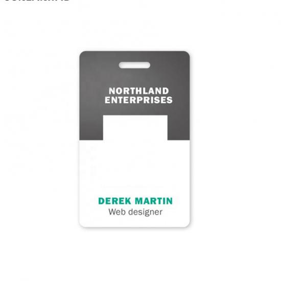 Plastic RFID Staff ID Cards