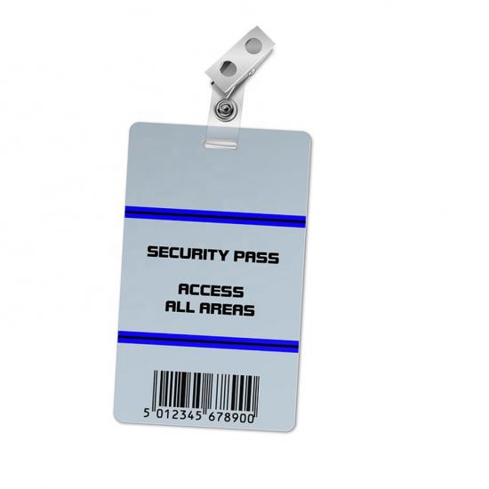 Plastic RFID Staff ID Cards