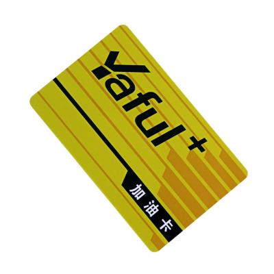 CR80 Kunststoff PVC Glänzend VIP-Mitgliedskarten Mit Signatur-Panel