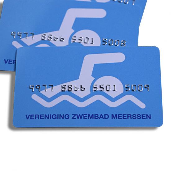 Free Design CR80 CMYK Offset Supermaket Loyalty Card
