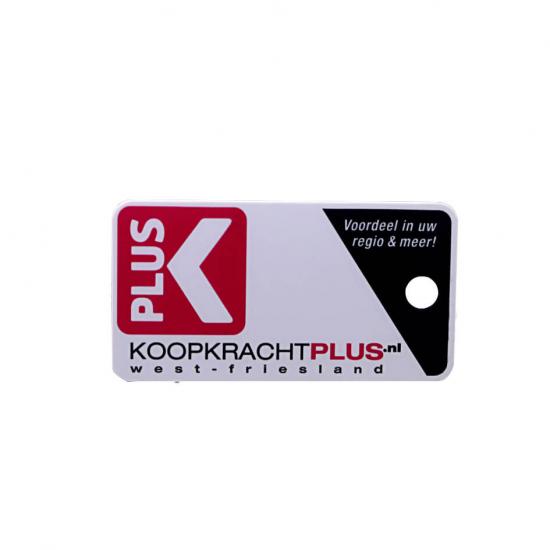 3-Up Prebreakaway PVC Key Tag Gift Cards