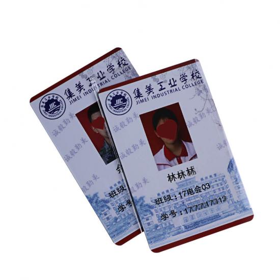 Personnel Plastic School Student Photo ID Card Printing