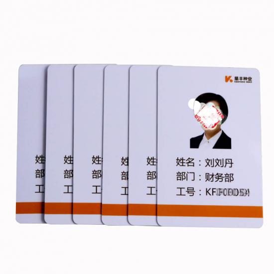 Plastic RFID Employee Identify Card