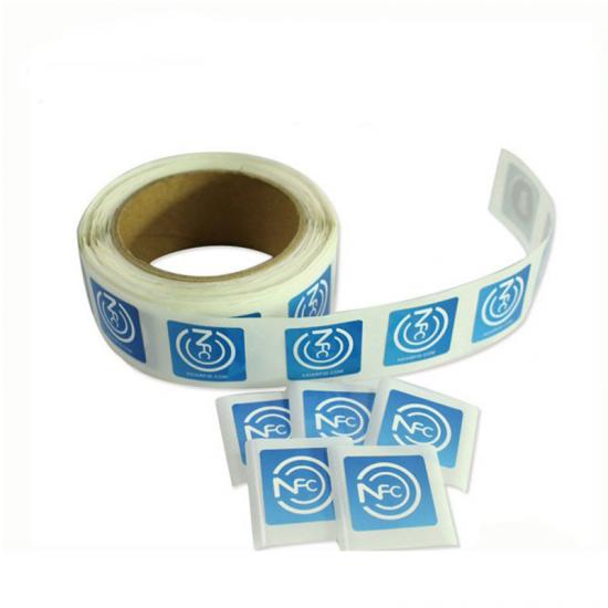 Wholesale Printable NFC 13.56mhz Smart RFID Sticker Tags On Products