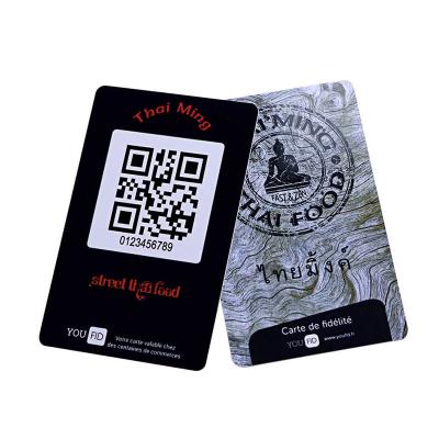 CMYK Printing13.56 MHz RFID Nähe-Karte Mit Barcode-DOD