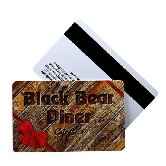 Custom Printing CR80 Plastic Magnetic Gift Cards For Promotion