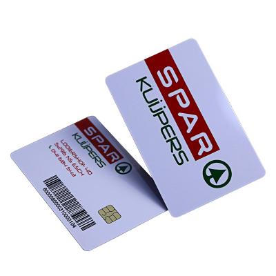 ISO 7816 FM4442 2K Kontakt-IC-Karten mit Barcode
