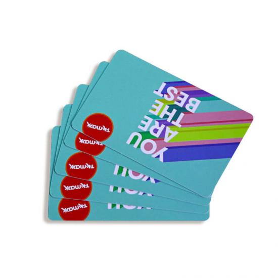 Plastic Loyalty Cards With Barcode