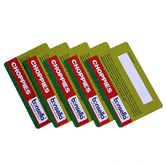 CMYK Offset Printing Plastic Gift Cards