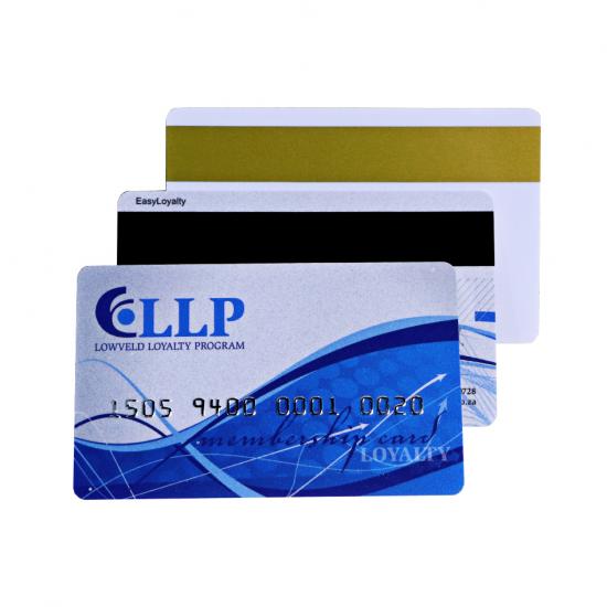 CR80 Plastic Blank Magnetic Stripe Cards
