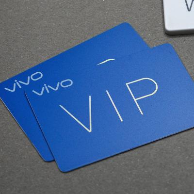 Plastic PVC Vivo Membership VIP Cards Design