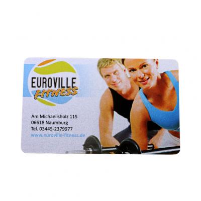 Volldruck-Plastik-Fitnessclub-Mitgliedskarten