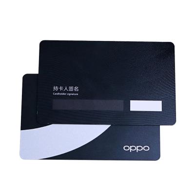 Kundenspezifischer Druck von matten OPPO-Mitgliedskarten aus Kunststoff