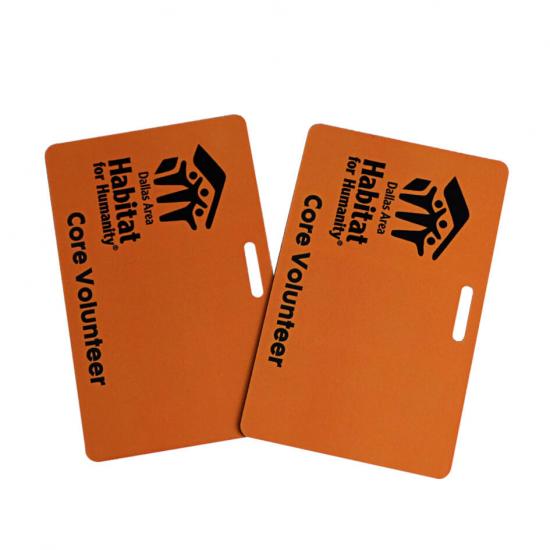 PVC ID Cards With Punch Hole
