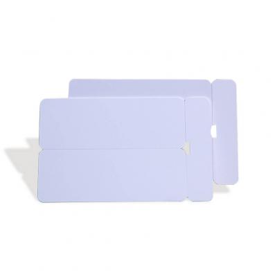 Blank 2-Up Key Tag Plastic Cards