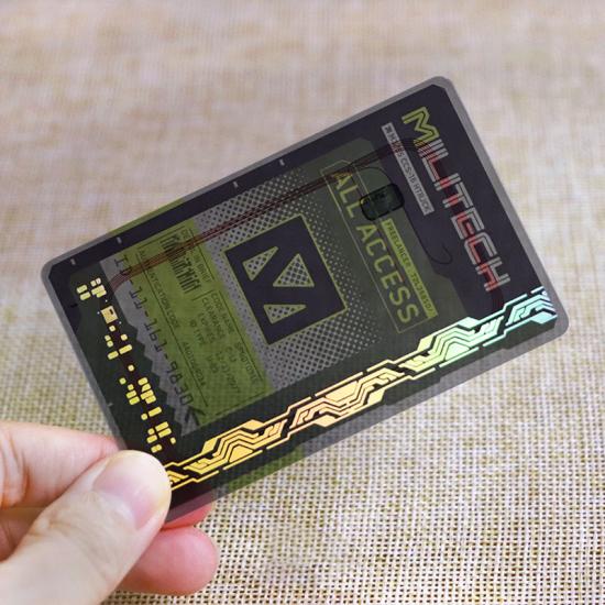 Ntag215 RFID Transparent NFC Cards