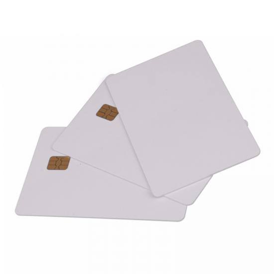 Inkjet Printing Blank White 4442/4428 IC Chip Card