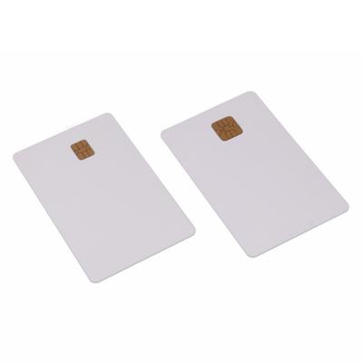  Inkjet drucken leer weiß 4442 / 4428 Chip-Kontakt Smart Card