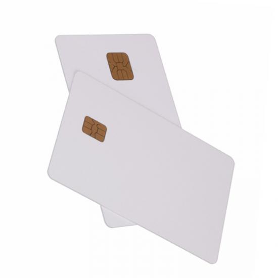 Inkjet Printing Blank White 4442/4428 IC Chip Card