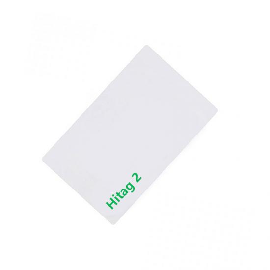 White 125KHz Hitag2 RFID Cards For Access Control