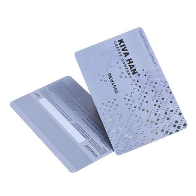 Silberne 2750Oe Hico-Magnetkarte mit Silberfolie