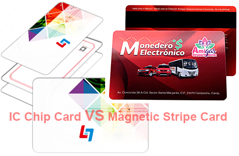 Was ist der Unterschied zwischen einer Chipkarte und einer Magnetstreifenkarte?